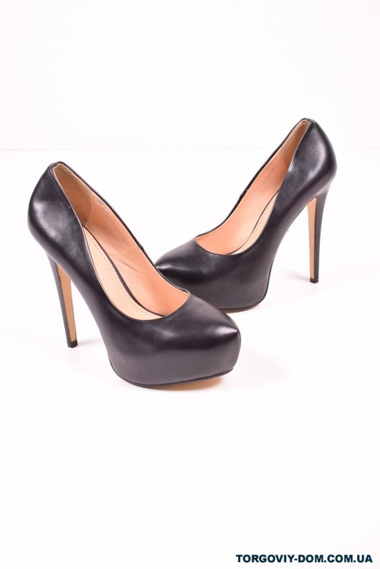 Туфлі жіночі на підборах колір чорний Gaterinna Розмір в наявності : 35 арт.A1-103-KV1135-C1401