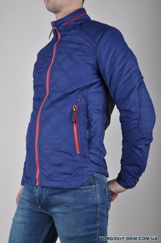 Куртка чоловіча з плащової тканини демісезонна Mans Modern Mall (кол. 3) Розміри в наявності : 50, 52, 54, 56, 58 арт.6578