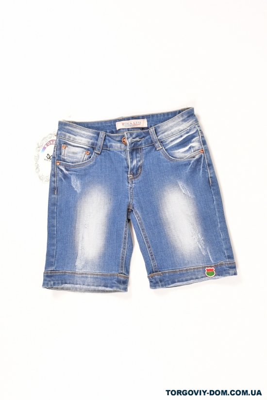 Шорты женские джинсовые стрейчевые WOKA LESI Размер в наличии : 25 арт.W1109