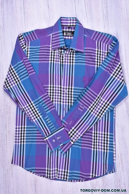 Рубашка мужская Polo (Cotton 100%) Размер в наличии : 44 арт.A1-3
