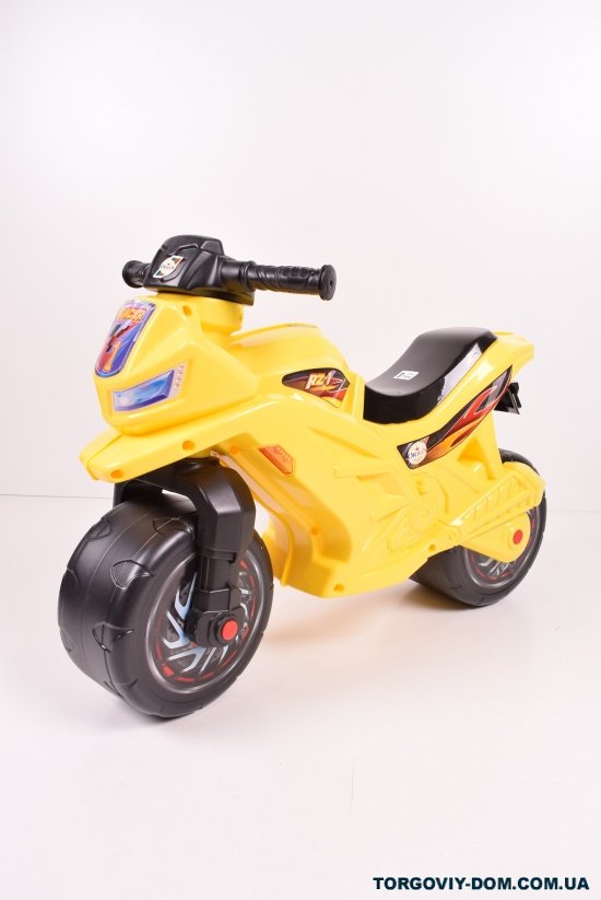 Мотоцикл двоколісний (цв. лимонний) "ОРІОН" арт.501