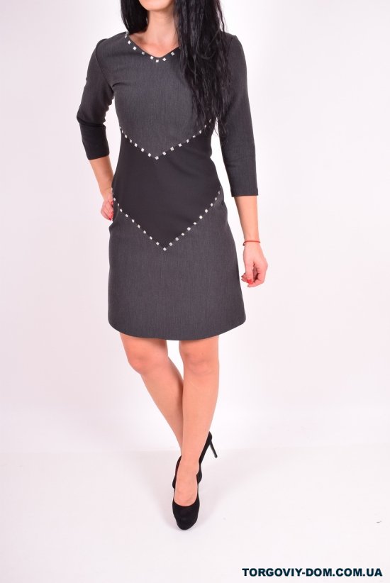 Платье женское (цв.серый) SAMSARA Размеры в наличии : 44, 48 арт.018-01-2546