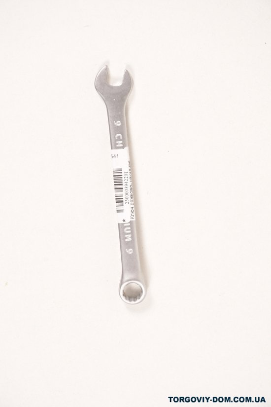 Ключ рожково- накидной 9мм CrV satine з підвісом арт.6021541