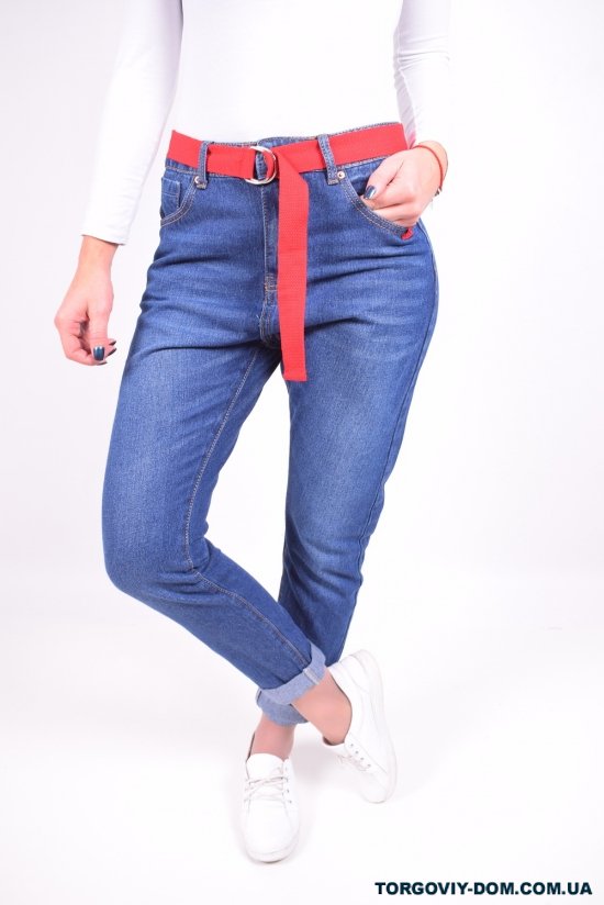 Джинси жіночі c поясом NewJeans Розмір в наявності : 27 арт.D1951