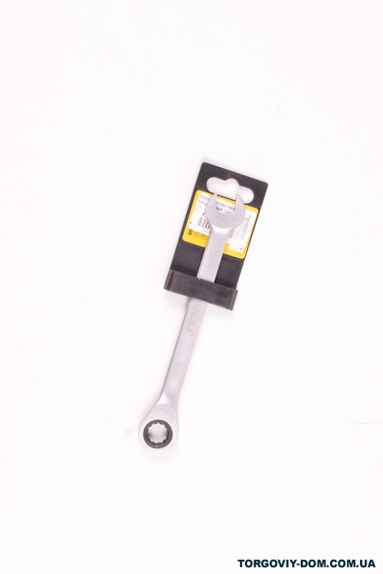 Ключ рожково-накидной трещоточный 12мм CrV SATINE арт.6022121