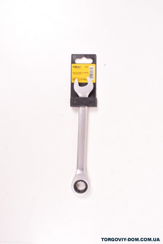Ключ рожково-накидной трещоточный 16мм CrV SATINE арт.6022161