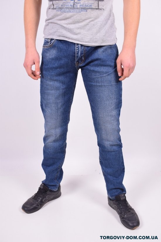 Джинсы мужские стрейчевые с поясом Fang Jeans Размер в наличии : 30 арт.A-2049