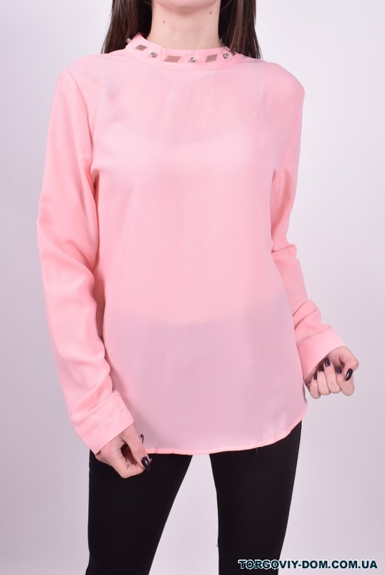 Блуза женская ( цв.розовый) Qianzhidu (Polyester 100%) Размер в наличии : 38 арт.B80006