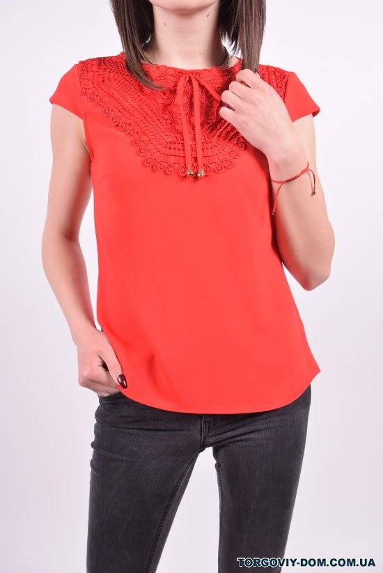 Блузка женская (цв.красный) ESAY Размеры в наличии : 42, 44 арт.8617