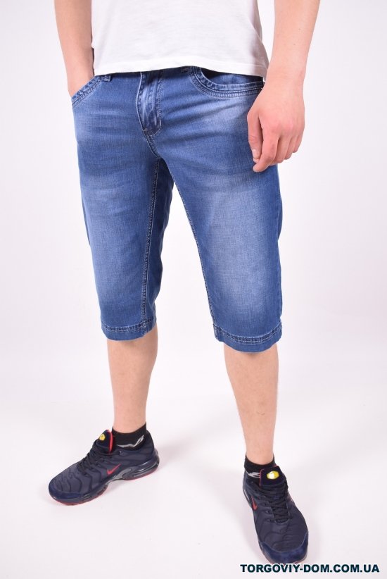 Шорти чоловічі джинсові стрейчеві FANGSIDA Розмір в наявності : 30 арт.U-7-1202