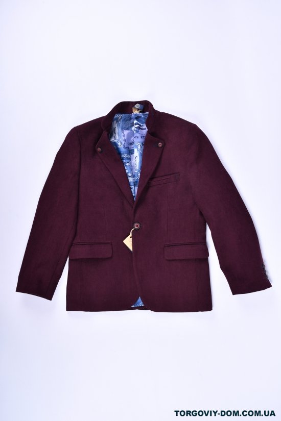 Піджак для хлопчика (ADA) color Siyah Palmiro rossi Зріст в наявності : 134 арт.4020
