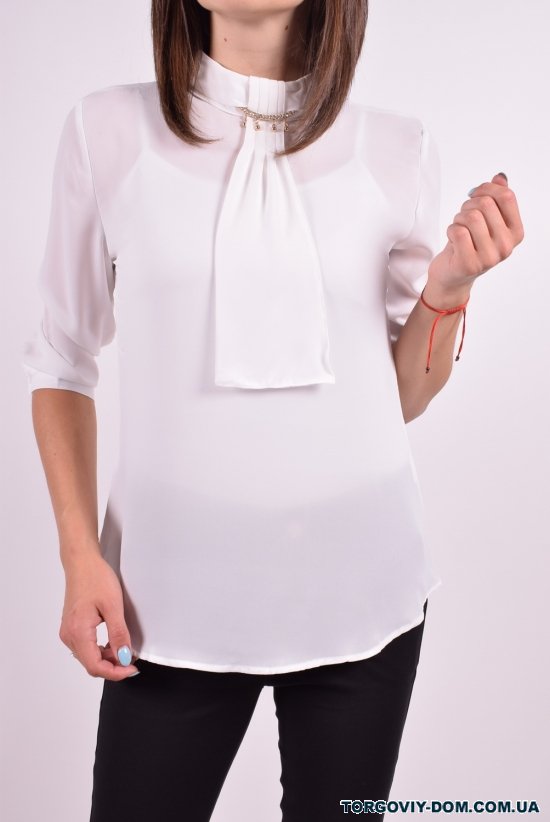 Блуза женская ( цв.белый) Qianzhidu Размер в наличии : 46 арт.B81005