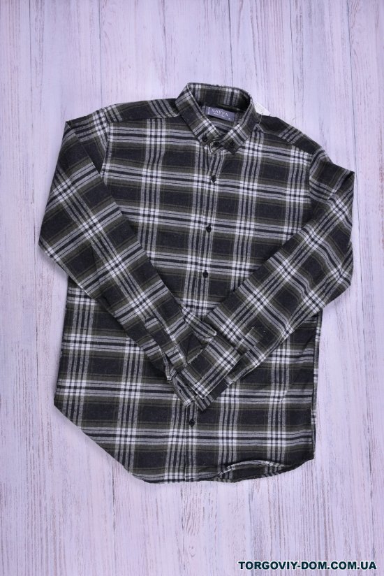 Рубашка мужская  (цв.серый/хаки) YARGI Размер в наличии : 42 арт.15.1