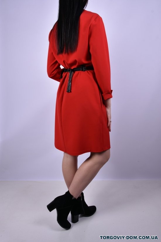 Платье женское (цв.красный)  Salkim Размеры в наличии : 42, 46, 48 арт.012-77541