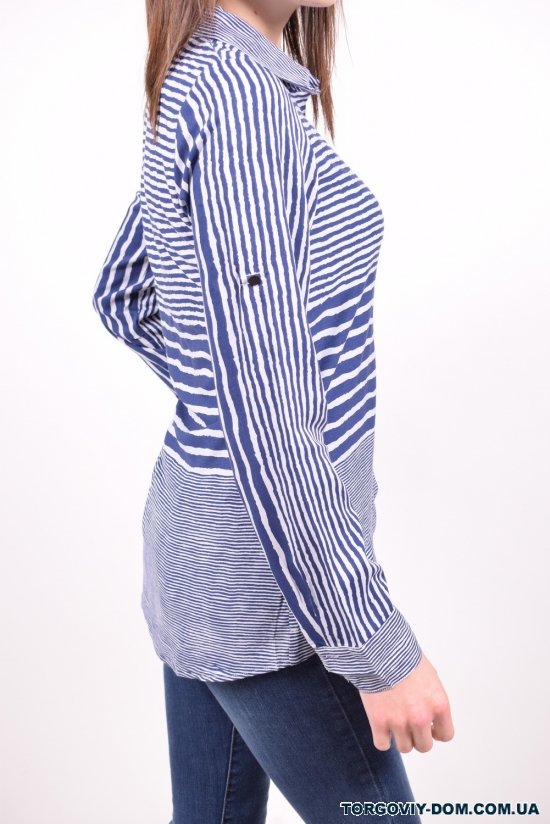 Рубашка женская  (цв.синий/серый) C.&ot Размер в наличии : 42 арт.A1262