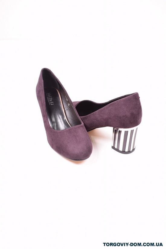 Туфли женские (цв.dk.purple) Meideli Размер в наличии : 36 арт.F-157