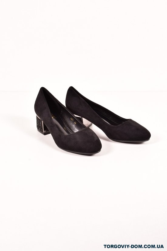 Туфли женские (цв.черный) Gukkcr Размер в наличии : 36 арт.4071