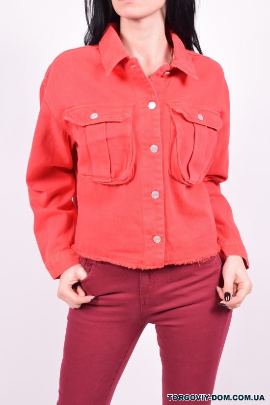 Піджак джинсовий жіночий Saint Wish Розміри в наявності : 40, 42 арт.S9020-4