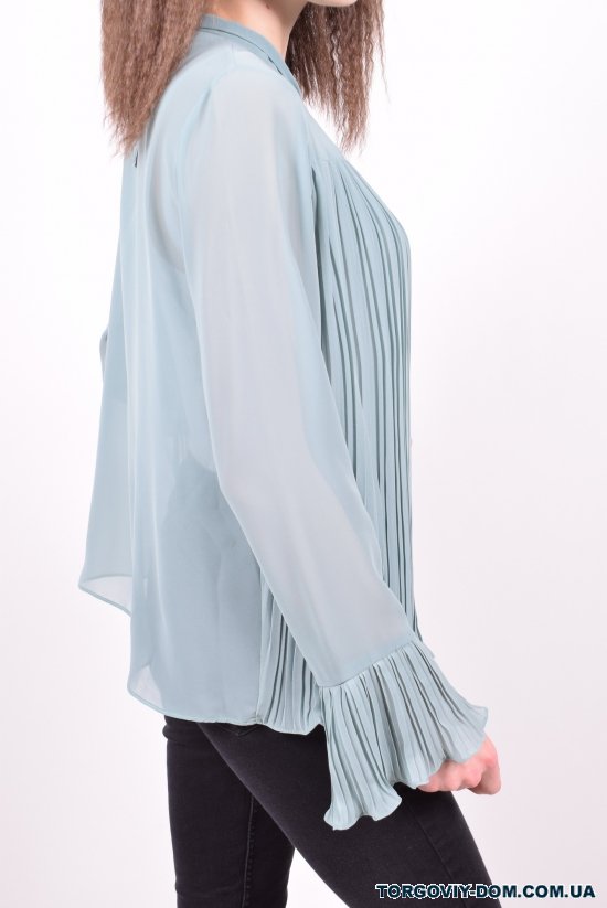 Блузка жіноча шифонова (кол. М'яти) "Karon" Розмір в наявності : 42 арт.9566
