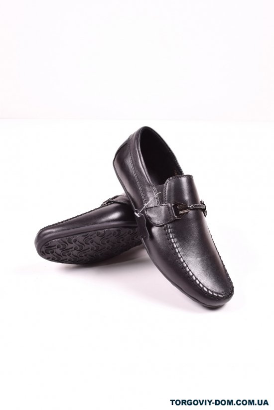 Мокасини чоловічі з натуральної шкіри DAN shoes Розміри в наявності : 41, 42 арт.Pr065-10/52