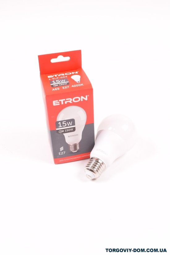 Лампа світлодіодна 15W 4200К. Е27 ETRON Spotlight арт.1-ELP-004