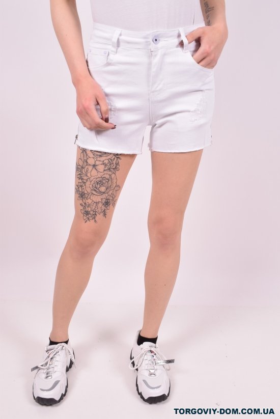 Шорти жіночі джинсові X/D FASHION Розміри в наявності : 25, 26, 27, 28, 29, 30 арт.K-5141-1