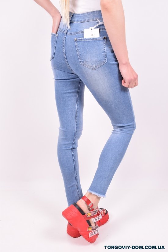 Джинси жіночі стрейчеві NewJeans Розмір в наявності : 26 арт.D3641