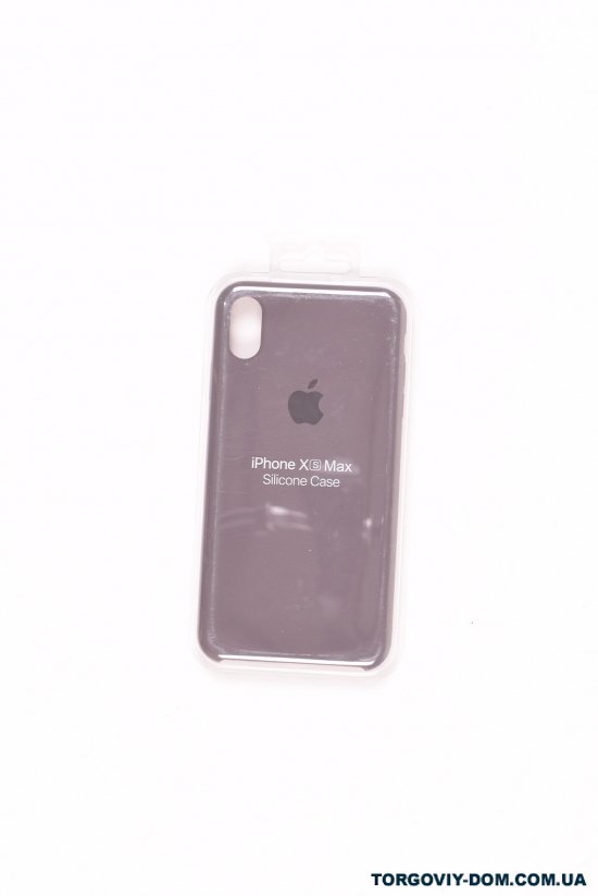 Силіконовий чохол iPhone Xs Max (внутрішня обробка - мікрофібра) Cocoa-5 арт.iPhone Xs Max