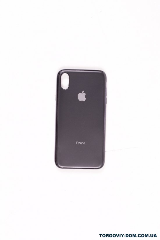 Силіконовий чохол iPhone Xs Max (black) арт.iPhone XS MAX