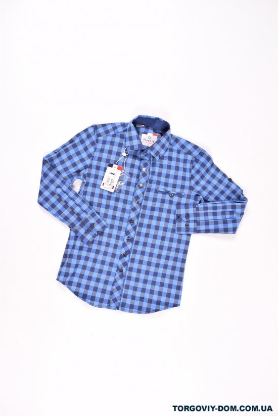 Рубашка для мальчика "IKEENZY" Рост в наличии : 116, 128, 140, 152, 164 арт.B-SDK7547