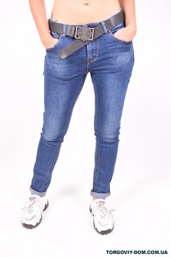 Джинси жіночі стрейчеві з поясом DKNSEL Розмір в наявності : 28 арт.D526
