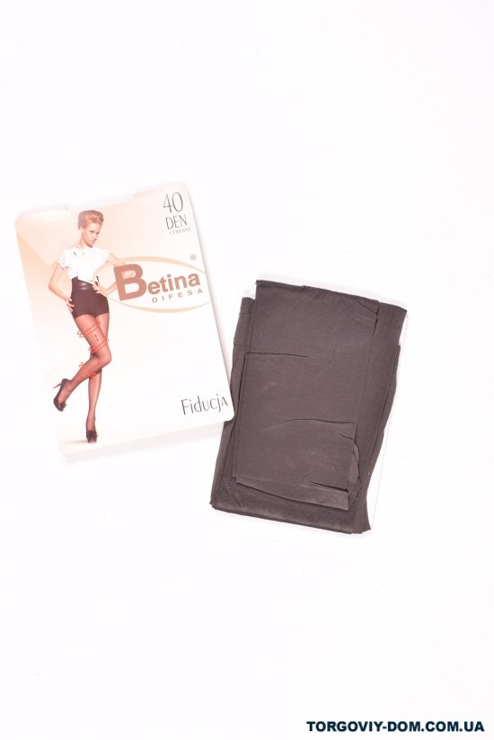 Колготки жіночі "Betina" 40den (grigio) Розміри в наявності : 5, 6 арт.Fiducja
