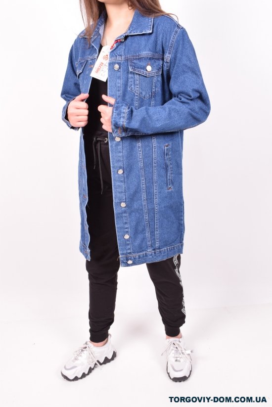 Піджак жіночий Котонові подовжений ELCIDO Розмір в наявності : 42 арт.00089