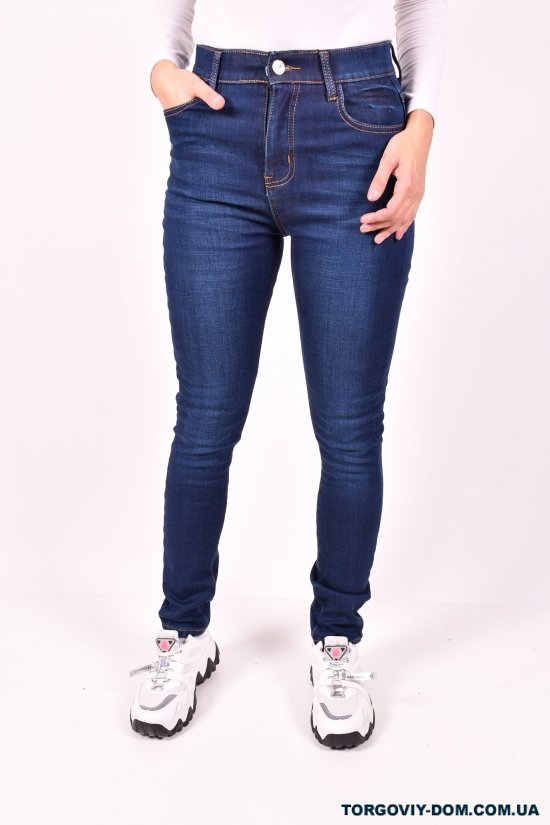 Джинсы  женские стрейчевые на флисе NewJeans Размер в наличии : 25 арт.DF588