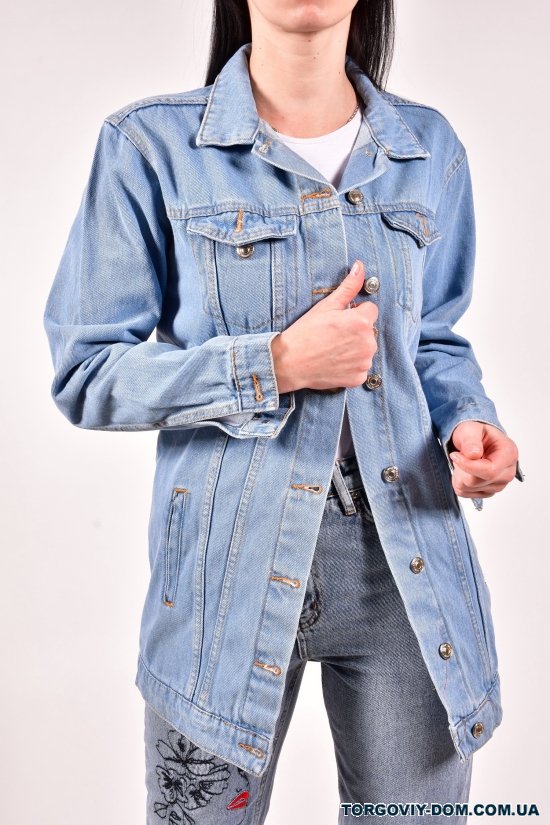 Пиджак джинсовый женский (цв. R01) Размер в наличии : 42 арт.5008