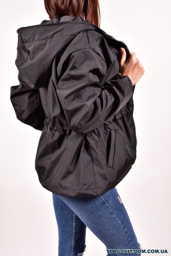 Куртка жіноча (кол. чорний) демісезонна болонева Asist Розміри в наявності : 42, 44, 46 арт.10011
