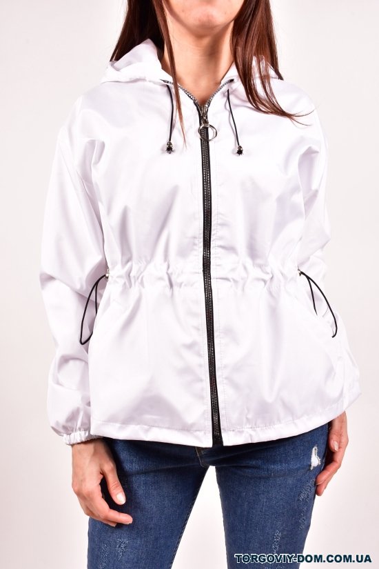 Куртка жіноча (кол. білий) демісезонна болонева Asist Розмір в наявності : 42 арт.10011