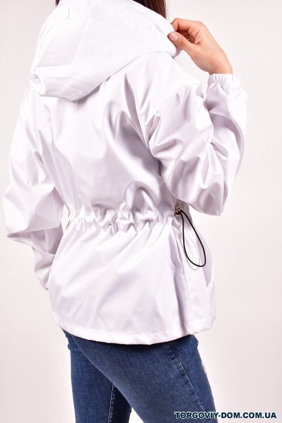 Куртка женская (цв.белый) демисезонная болоневая Asist Размеры в наличии : 42, 44, 46 арт.10011