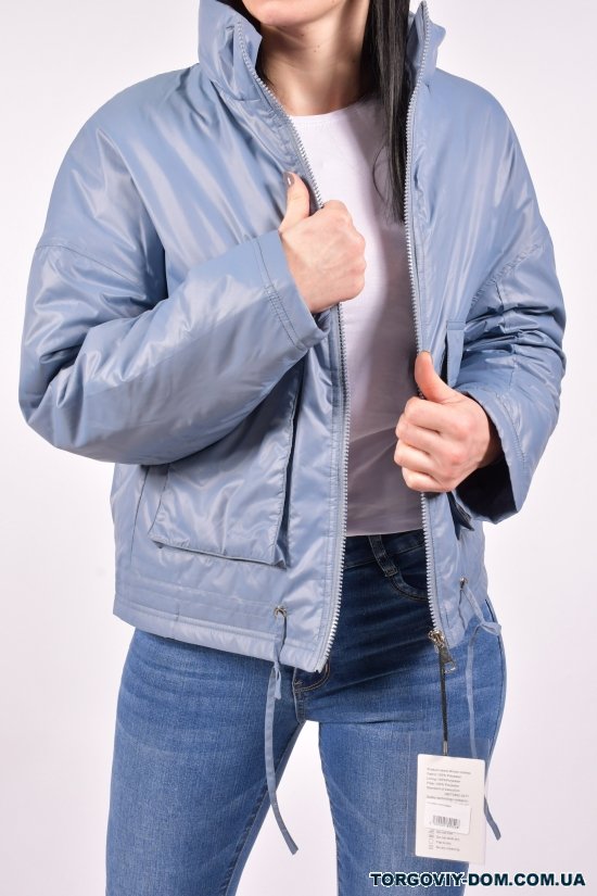 Куртка жіноча (кол. Блакитний) демісезонна "SYJ" Розмір в наявності : 48 арт.A775
