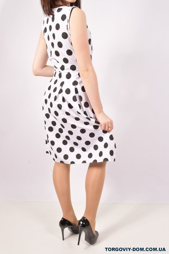Платье женское (цв.белый) HISSET Размер в наличии : 40 арт.D473