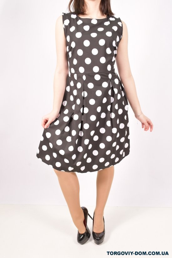 Платье женское (цв.черный) HISSET Размеры в наличии : 40, 42, 44 арт.D473