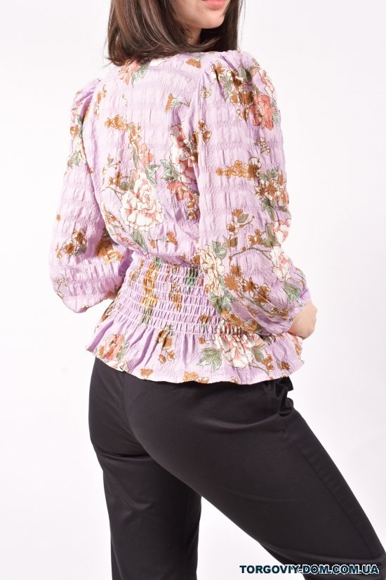 Блузка жіноча (кол. Бузковий) Розмір в наявності : 40 арт.30034