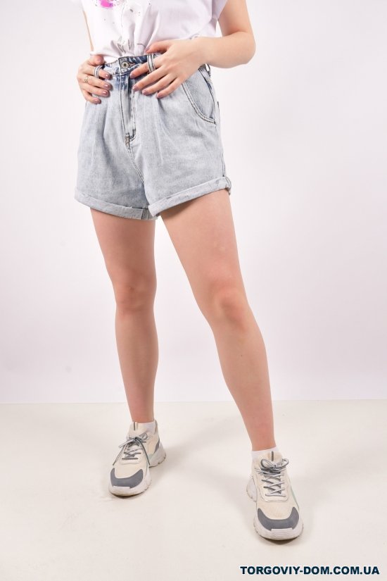 Шорты женские джинсовые стрейчевые Размер в наличии : 29 арт.G601-1