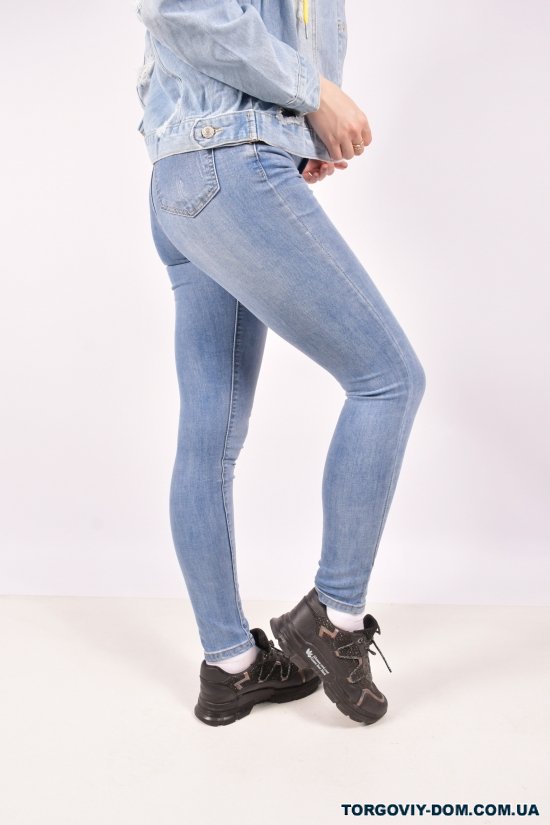 Джинси жіночі стрейчові NewJeans Розміри в наявності : 25, 27 арт.DT670