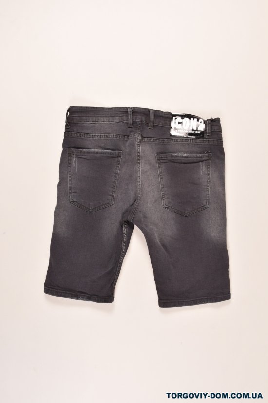 Шорты мужские джинсовые стрейчевые ROMIR JEANS Размеры в наличии : 29, 38 арт.1750