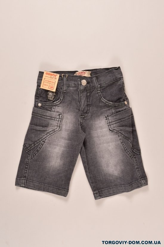 Бриджи для мальчика джинсовые BEREN style Рост в наличии : 92, 110, 116 арт.9009
