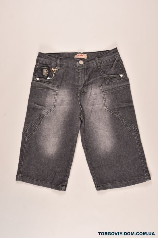 Бриджі для хлопчика джинсові BEREN style Зріст в наявності : 152 арт.9209
