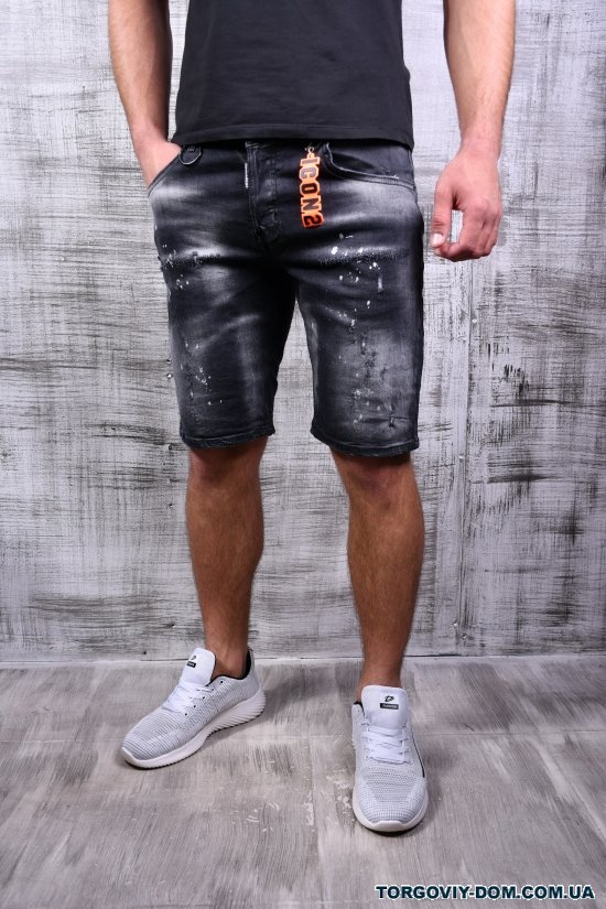 Шорты мужские джинсовые стрейчевые DSQUARED Размер в наличии : 28 арт.321-32