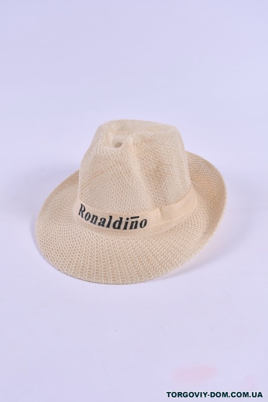 Шляпа для мужчины(цв.кремовый) арт.612854