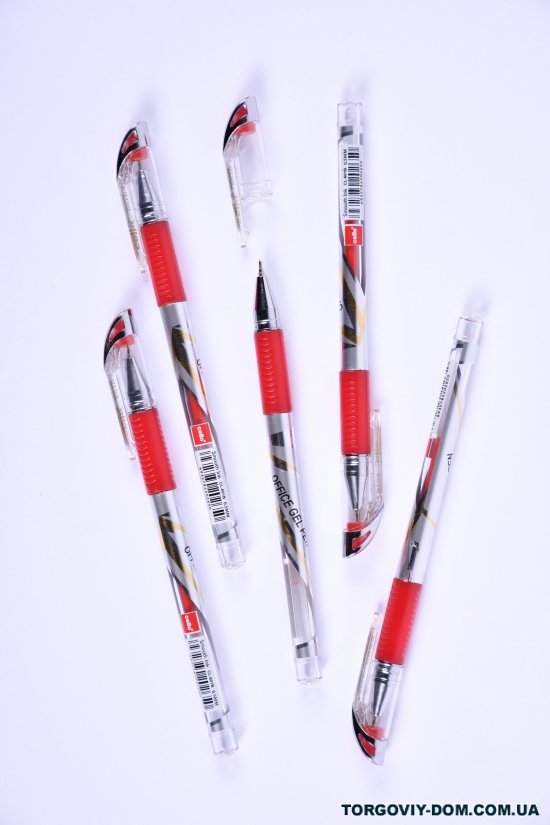 Ручка гелевая (цв.красный) 0.5mm CELLO арт.CL-601B